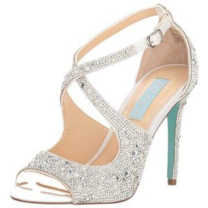 Betsey Johnson Women's Sb-sage Heeled Sandal